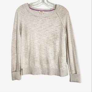 Mossimo Cream Cotton Long Sleeve Sweater Women's Small | 3/$15
